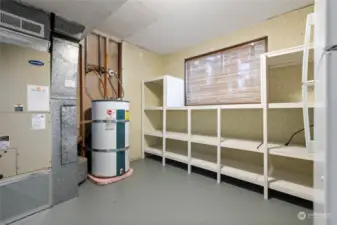 Storage Room w/ Refrigerator