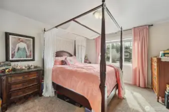 Front facing bedroom