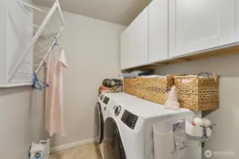 Laundry room upstairs