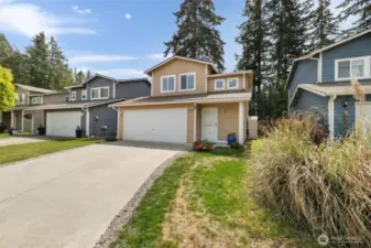 Included attached 2 car garage