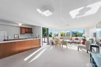 Community clubhouse with nice kitchen, TV / Game room and great seating area for entertaining large groups.
