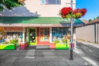 Nearby local Book Shop.