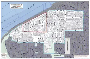 North Beach Club Boundary Map