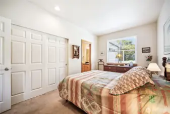 Large Primary bedroom on main.