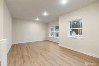 Upper floor bonus room