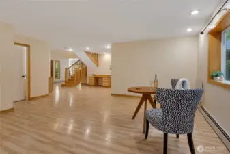 Open flow makes this home perfect for entertaining.