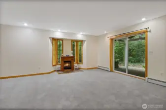 Maple trim & real wood finishes warm every corner.