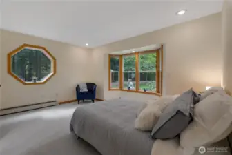 Highly sought after primary floor bedroom