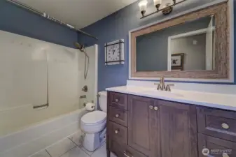 upstairs bathroom