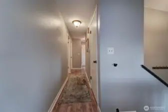 upstairs hallway