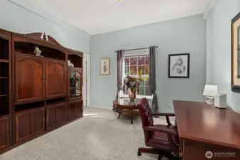 Flexible bonus space off the primary—perfect for an office or cozy reading nook.