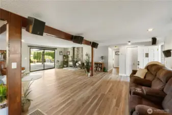 Built-In Home Theater System