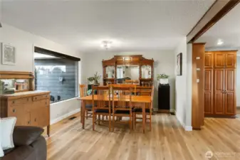 ~Open Concept Dining Area~