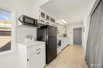 Kitchen and Laundry area