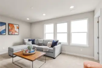 Bonus Room includes a closet & may be used as another bedroom. Photos are for representational purposes only.  Colors and options may vary.