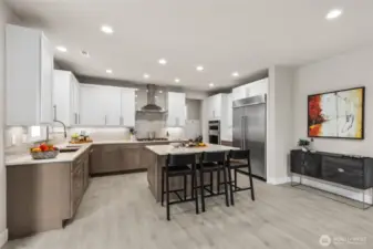 Kitchen. Photos are for representational purposes only.  Colors and options may vary.