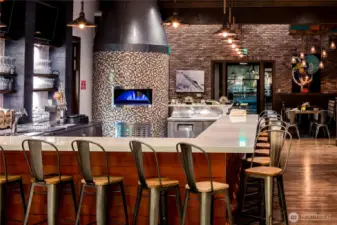 The Mantle, an award-winning private restaurant right in the Seven Summits Lodge.