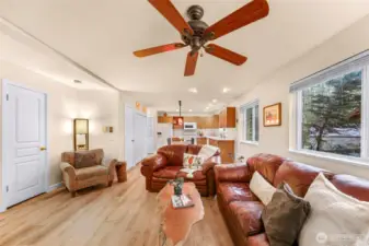 Open floor plan