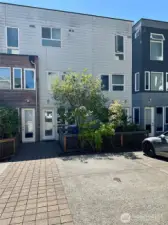 Off Street Parking in Alley
