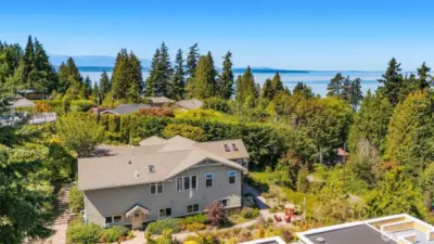 Perched above Olympic View Drive