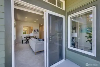 deck off living room