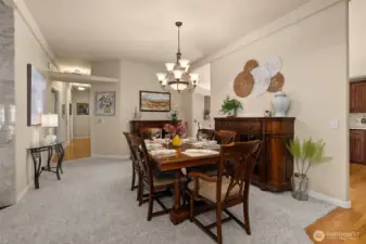 Perfect for entertaining with open flow to the living area.