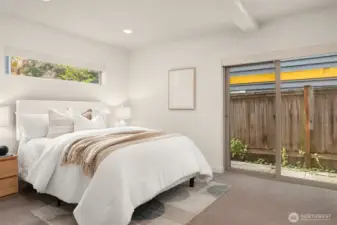 Entry Floor Bed