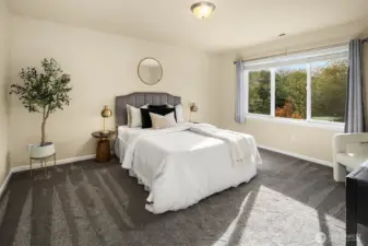 This large room could be a bedroom, bonus room or flex space. Secondary bedroom 4 of 4