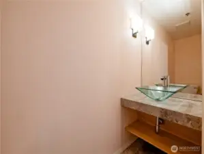 1/2 Bath in hall