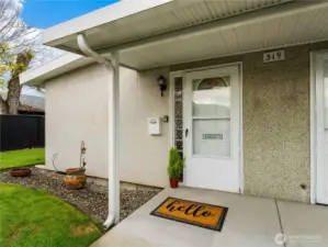 Your private entrance makes coming and going easy.