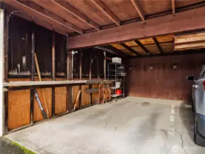 End carport with storage is designated and closely located to the unit.