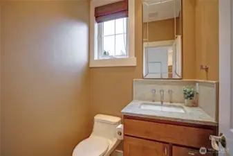 Powder room.