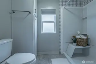 Primary Bathroom with walk in Shower