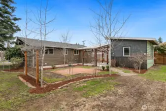 Shed offers 30 AMP for RV hookup or convert to EV charger.