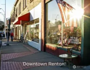 Shopping and Dining in Downtown Renton!