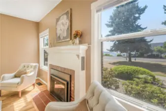 Beautiful corner lot with view of the Harbor.