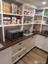 Walk-in pantry..