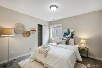 Second bedroom upstairs