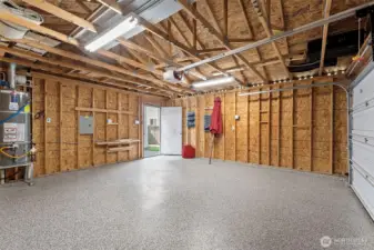 New garage flooring
