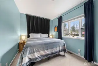 This is the primary bedroom on the main floor.