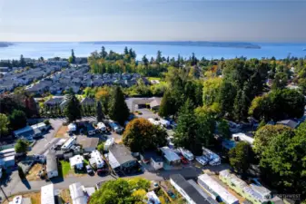 Overview of the park and proximity to Redondo Beach and Puget Sound