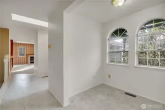 View of small office space