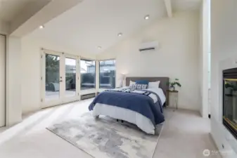 Primary bedroom with deck access