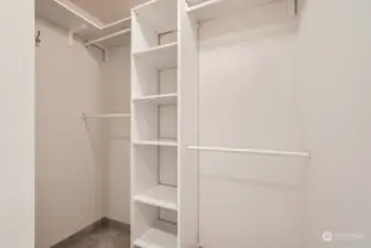 Large closet you can walk into with lots of space