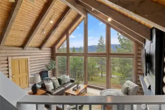 ...and captures those stunning views!