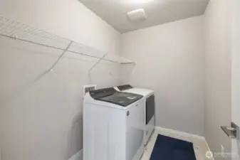 Laundry room.