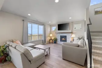 Lots of natural light throughout this home!