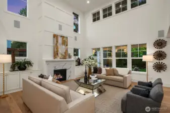 The following photos are from an MN Custom Home with a similar designer floor plan