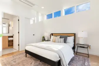 En-suite bathroom...Photos are staged model of same floorplan.  Color schemes may vary.