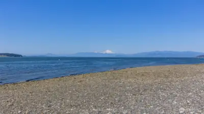 Private community beach
